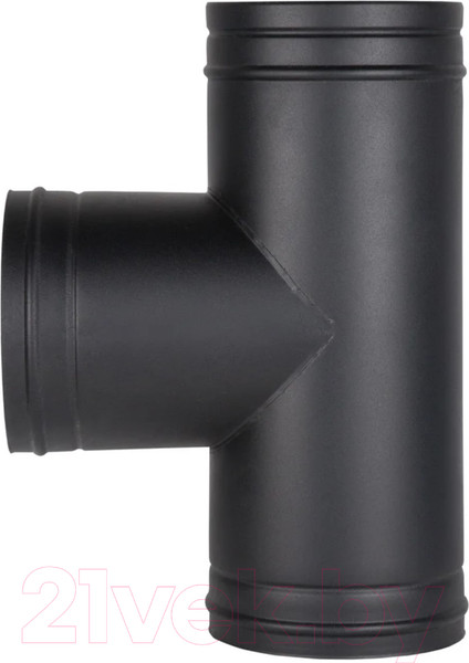 Изображение товара Тройник для дымохода КПД Сэндвич 120х200 (черный)