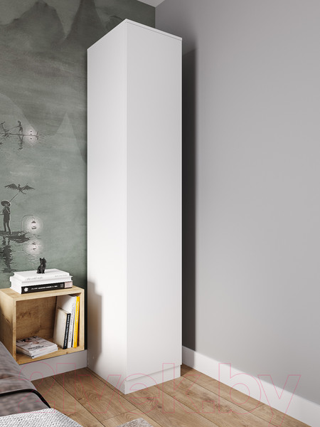 Изображение товара Шкаф ДСВ Мори МШ 400.1 (белый)