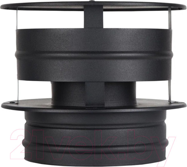 Изображение товара Колпак для дымохода КПД 120х200 (черный)