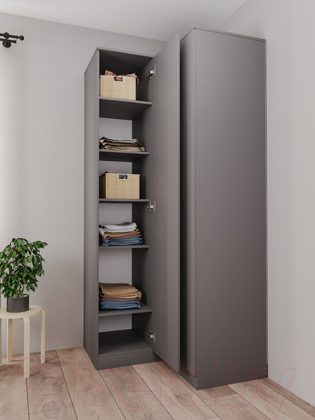 Изображение товара Шкаф ДСВ Мори угловой МШУ 960.1 (графит)