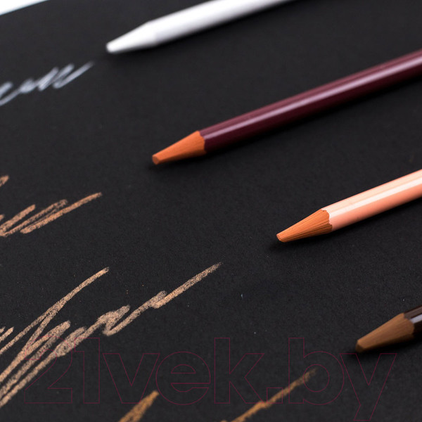 Изображение товара Набор цветных карандашей Малевичъ 197901 (8шт)