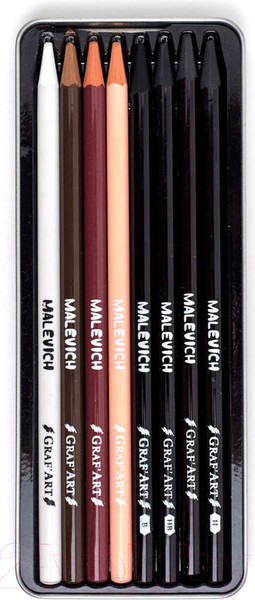 Изображение товара Набор цветных карандашей Малевичъ 197901 (8шт)