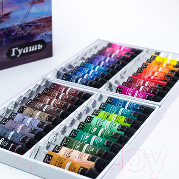 Изображение товара Гуашь Малевичъ 620045 (36цв)