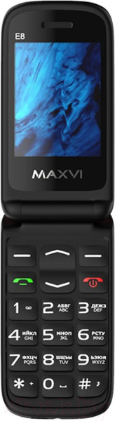 Изображение товара Мобильный телефон Maxvi E8 (красный)