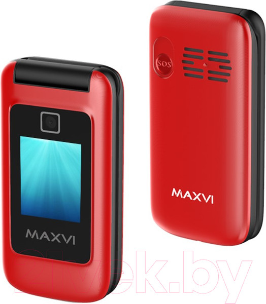 Изображение товара Мобильный телефон Maxvi E8 (красный)