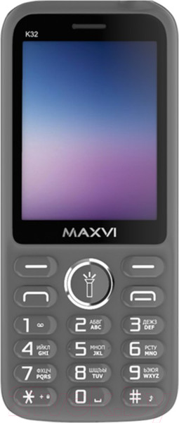Изображение товара Мобильный телефон Maxvi K32 (серый)