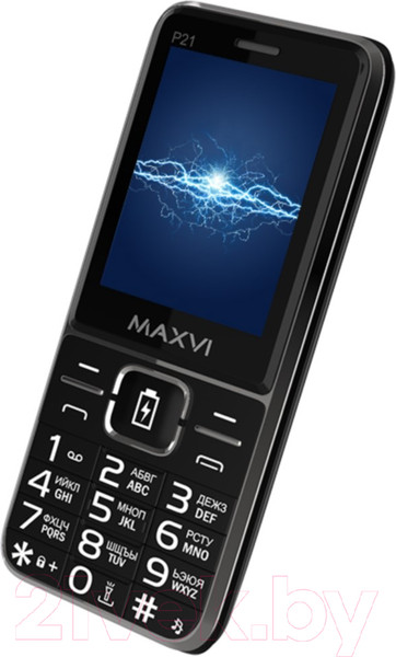 Изображение товара Мобильный телефон Maxvi P21 (черный)