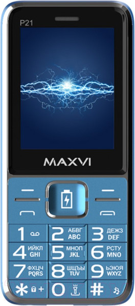 Изображение товара Мобильный телефон Maxvi P21 (маренго)