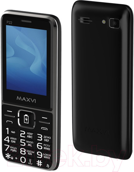 Изображение товара Мобильный телефон Maxvi P22 (черный)