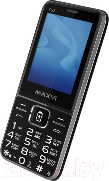 Изображение товара Мобильный телефон Maxvi P22 (черный)