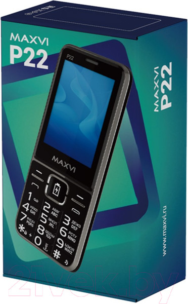 Изображение товара Мобильный телефон Maxvi P22 (черный)