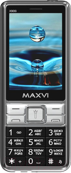 Изображение товара Мобильный телефон Maxvi X900i (черный)