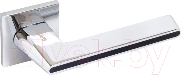 Изображение товара Ручка дверная Аллюр АРТ Адель 852TSD (хром/темно-серое дерево)