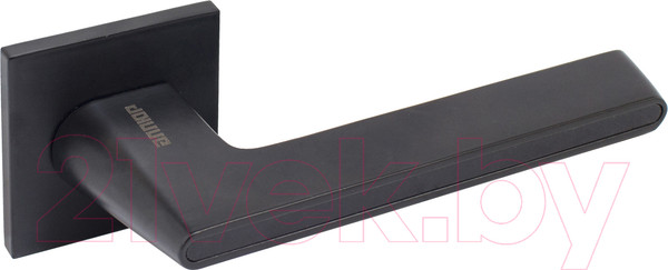 Изображение товара Ручка дверная Аллюр АРТ Адель BL/BL 85150 (матовый черный)