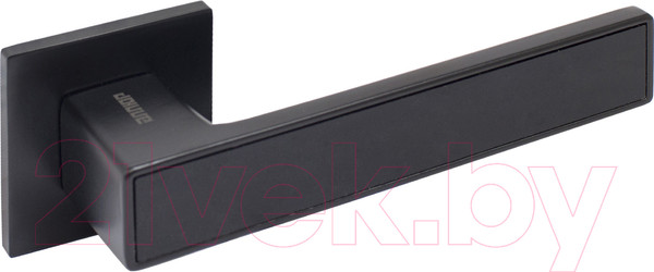 Изображение товара Ручка дверная Аллюр Арт Лана BL/BL 86150 (матовый черный)