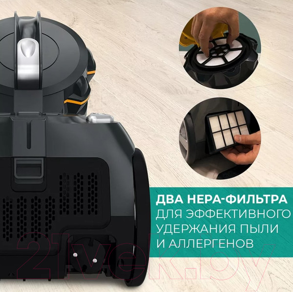 Изображение товара Пылесос Timberk T-VCC-230 (серый)