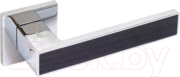 Изображение товара Ручка дверная Аллюр Арт Лана 862TSD (хром/темно-серое дерево)