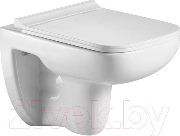 Изображение товара Унитаз подвесной с инсталляцией WeltWasser Amberg 497 ST+Kehlbach 004 GL-WT+Amberg RD-BL