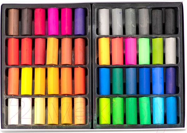 Изображение товара Набор сухой пастели Малевичъ 810003 (48цв)