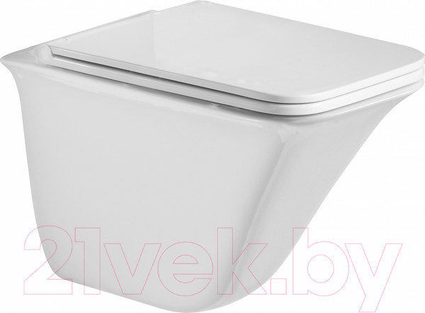 Изображение товара Унитаз подвесной с инсталляцией WeltWasser Amberg 506 + Rotbach 004 GL-WT + Amberg RD-CR