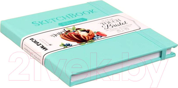 Изображение товара Скетчбук Малевичъ Bristol Touch / 401234 (40л, мятный)
