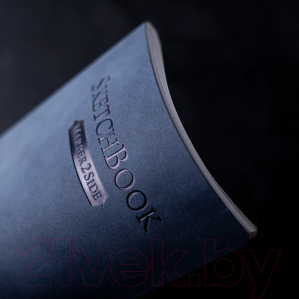 Изображение товара Скетчбук Малевичъ Markers / 401141 (18л, индиго)