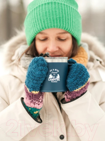 Изображение товара Термокружка RoadLike Camp / 382217 (415мл, синий)