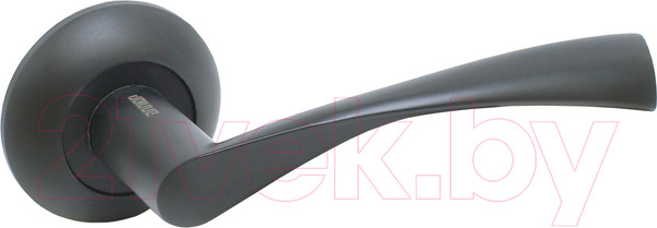 Изображение товара Ручка дверная Аллюр Арт Оскар BL 13150 (матовый черный)