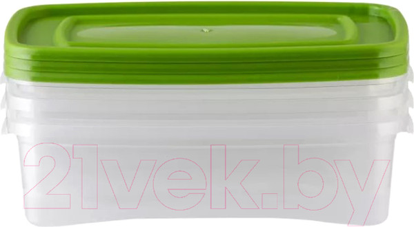 Изображение товара Набор контейнеров Полимербыт Каскад / C54001 (3шт)