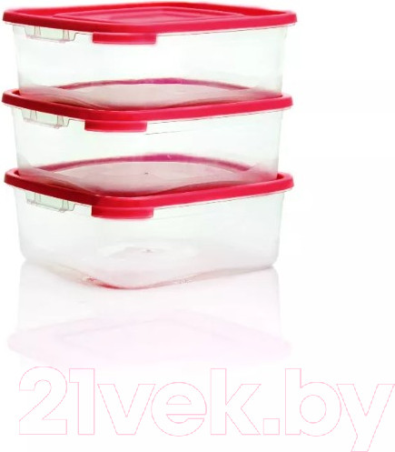 Изображение товара Набор контейнеров Полимербыт Каскад / C64001 (3шт)