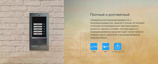 Изображение товара IP-видеодомофон Fanvil i63