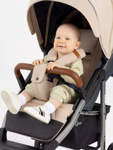 Изображение товара Детская прогулочная коляска Rant Vega 2023 / RA057 (бежевый)