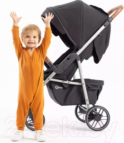 Изображение товара Детская прогулочная коляска Rant Vega 2023 / RA057 (черный)