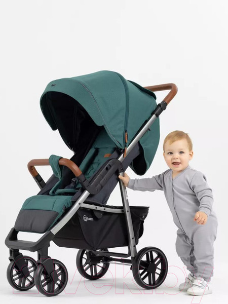 Изображение товара Детская прогулочная коляска Rant Vega 2023 / RA057 (зеленый)