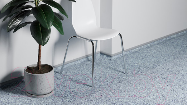 Изображение товара Плинтус Rico Каннелюрный для линолеума Бежевый (2.4м)