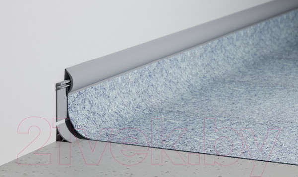 Изображение товара Плинтус Rico Каннелюрный для линолеума Бежевый (2.4м)