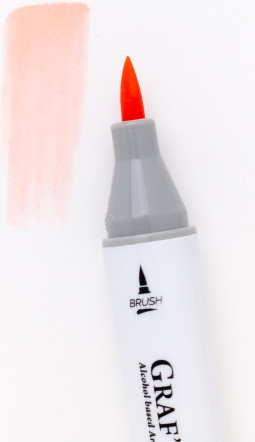 Изображение товара Маркер перманентный Малевичъ GrafArt Brush 190080 (сакура)