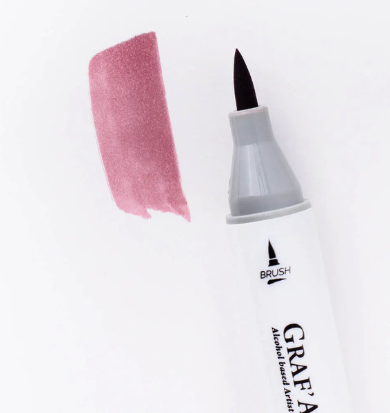 Изображение товара Маркер перманентный Малевичъ GrafArt Brush 190070 (пудра)