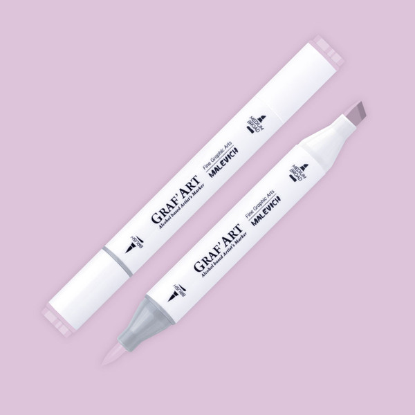 Изображение товара Маркер перманентный Малевичъ GrafArt Brush 190019 (глициния)