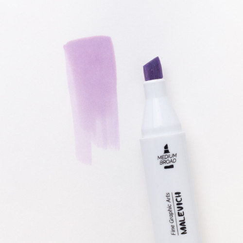 Изображение товара Маркер перманентный Малевичъ GrafArt Brush 190050 (лиловый)