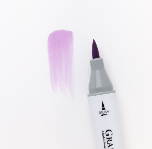 Изображение товара Маркер перманентный Малевичъ GrafArt Brush 190050 (лиловый)