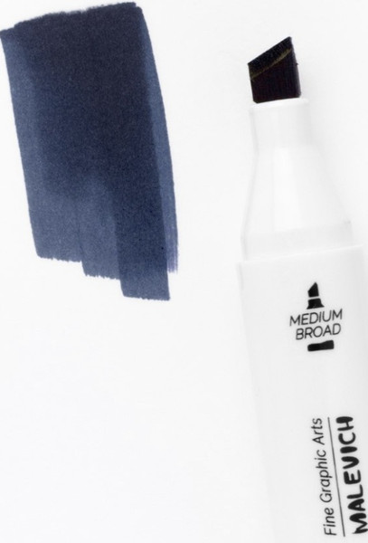 Изображение товара Маркер перманентный Малевичъ GrafArt Brush 190036 (индиго)