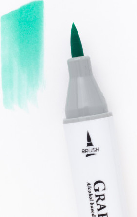 Изображение товара Маркер перманентный Малевичъ GrafArt Brush 190061 (мятный)