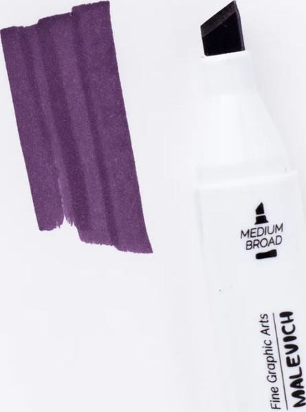 Изображение товара Маркер перманентный Малевичъ GrafArt Brush 190103 (сливовый)