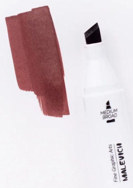 Изображение товара Маркер перманентный Малевичъ GrafArt Brush 190117 (хна)