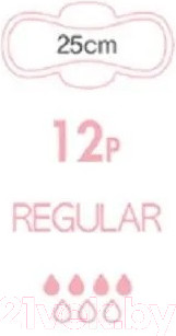 Изображение товара Прокладки гигиенические It's Me Pure & Fit Pads Regular (12шт)