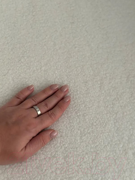 Изображение товара Кресло мягкое M-City Kalmar / 629M04955 (Nini-01 белый Teddy/черный)