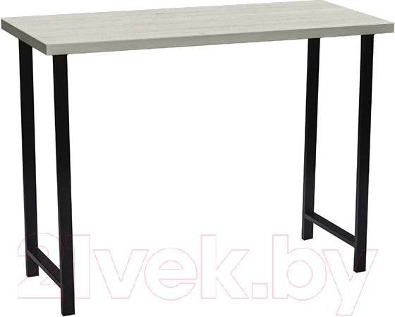 Изображение товара Консольный столик Древпром М94 ДП1-02-04 120x50x88 (самерсет/черный матовый)