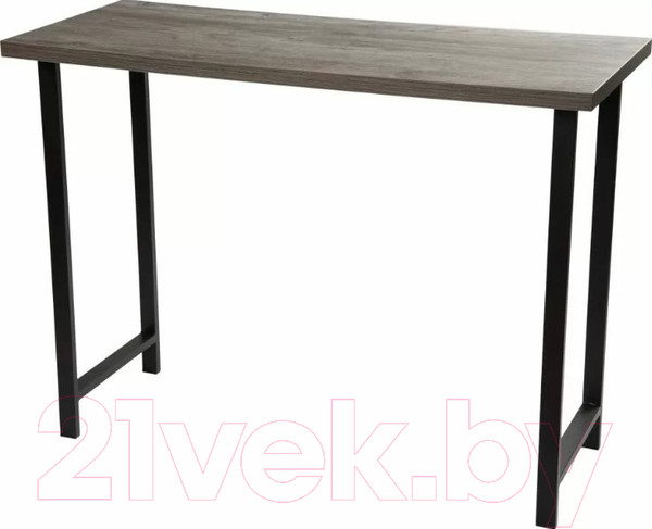 Изображение товара Консольный столик Древпром М94 ДП1-02-04 120x50x88 (сосна пасадена/черный матовый)