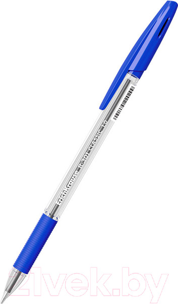Изображение товара Набор шариковых ручек Erich Krause R-301 Classic Stick&Grip / 56617 (8шт, синий)